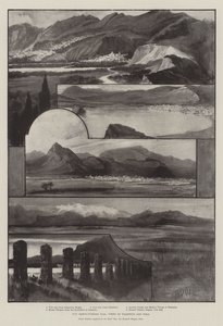 La guerra greco-turca, vistas de Velestino y Volo